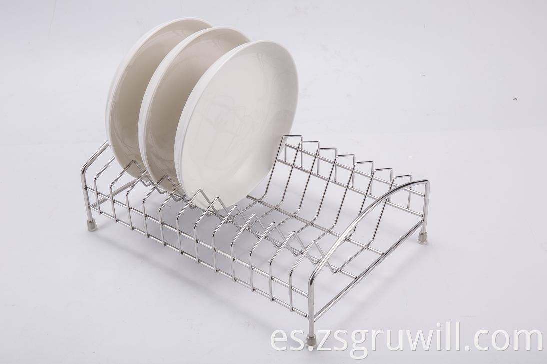 Cestas de drenador de acero inoxidable recipientes de cocina organización de almacenamiento de alimentos plato de tazón cestas de secado
